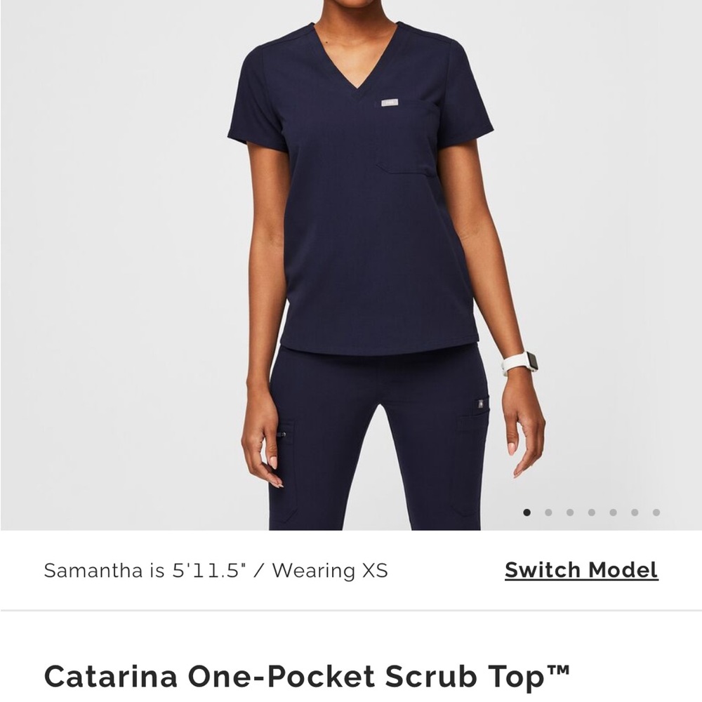 FIGs Scrub Top